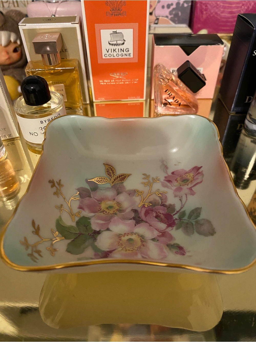 Vintage Schumann Arzberg porcelain trinket dish